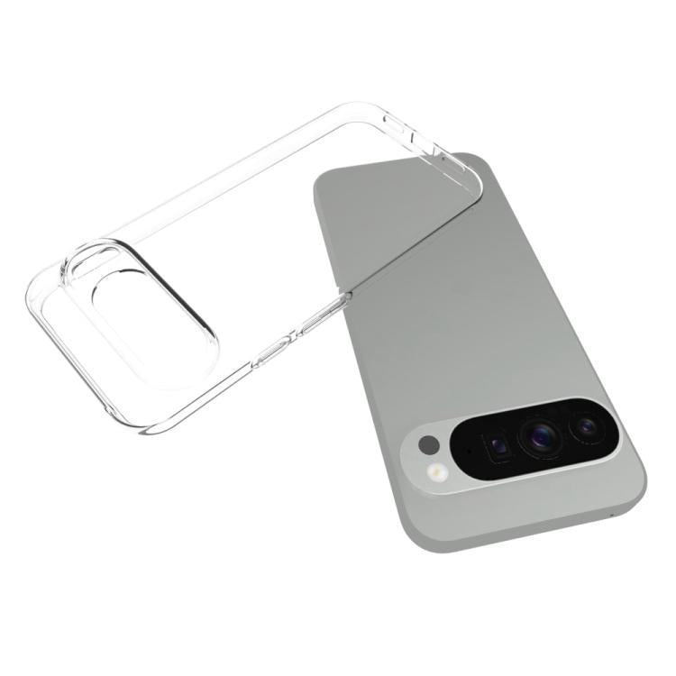 For Google Pixel 10 Pro XL Waterproof Texture TPU Phone Case - Transparent