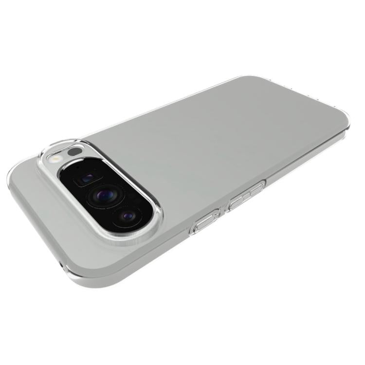 For Google Pixel 10 Pro XL Waterproof Texture TPU Phone Case - Transparent