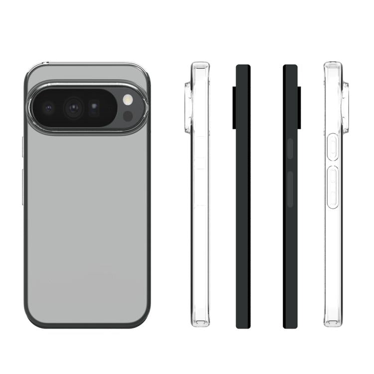 For Google Pixel 11 Pro XL Waterproof Texture TPU Phone Case - Transparent