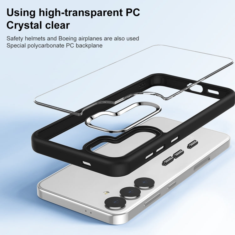For Samsung Galaxy S25 Ultra 5G Anti-fingerprint Highly Transparent PC Phone Case