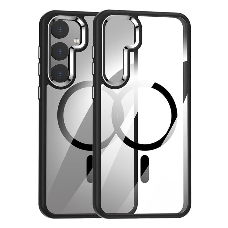 For Samsung Galaxy S25+ 5G MagSafe Anti-fingerprint Highly Transparent PC Phone Case