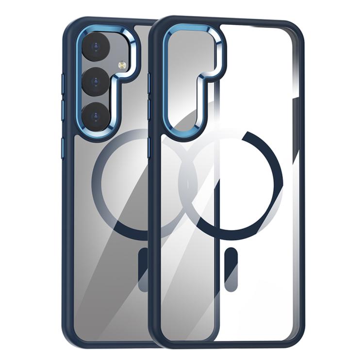 For Samsung Galaxy S25+ 5G MagSafe Anti-fingerprint Highly Transparent PC Phone Case