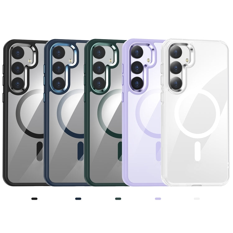For Samsung Galaxy S25+ 5G MagSafe Anti-fingerprint Highly Transparent PC Phone Case