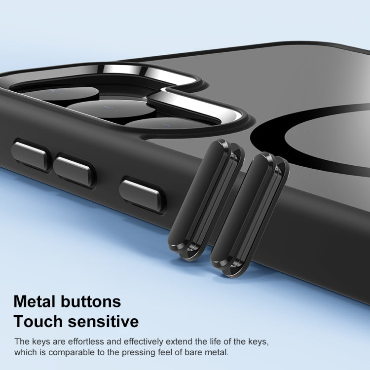 For Samsung Galaxy S25+ 5G MagSafe Anti-fingerprint Highly Transparent PC Phone Case