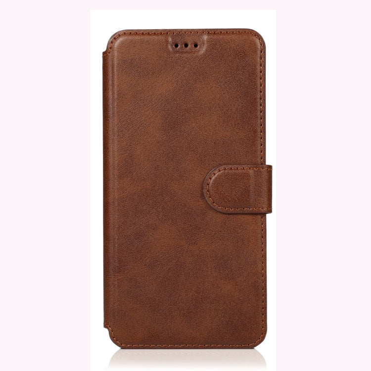 For Samsung Galaxy A50 Calf Texture Magnetic Buckle Horizontal Flip Leather Case with Holder & Card Slots & Wallet & Photo Frame