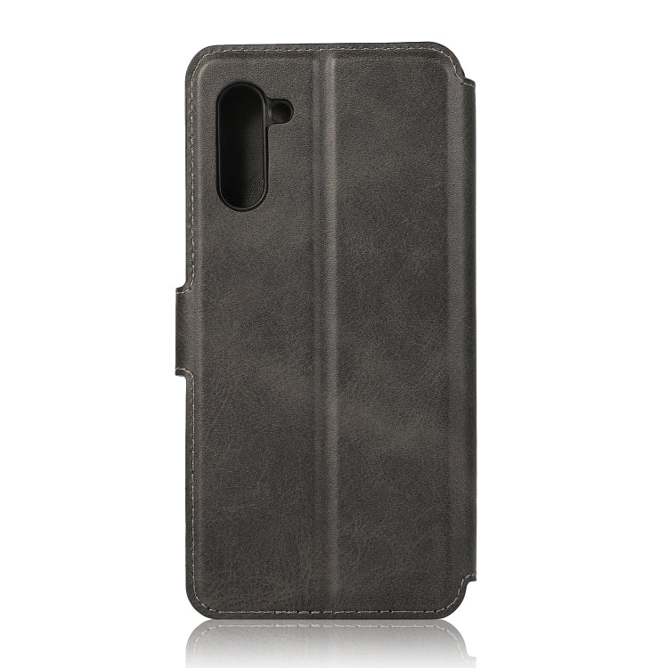 For Samsung Galaxy Note 10 Calf Texture Magnetic Buckle Horizontal Flip Leather Case with Holder & Card Slots & Wallet & Photo Frame