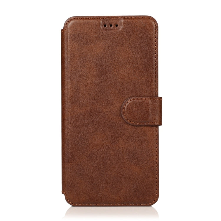 For Samsung Galaxy S10 5G Calf Texture Magnetic Buckle Horizontal Flip Leather Case with Holder & Card Slots & Wallet & Photo Frame