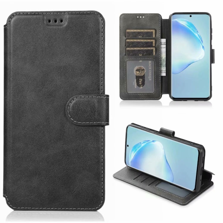 For Samsung Galaxy S20 Plus Calf Texture Magnetic Buckle Horizontal Flip Leather Case with Holder & Card Slots & Wallet & Photo Frame