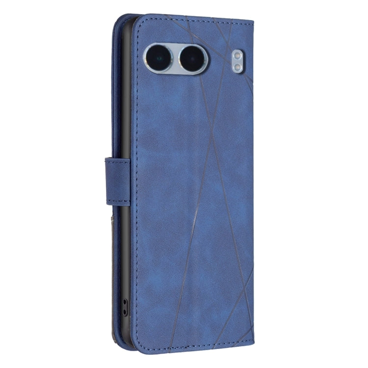 For OnePlus Nord 4 BF05 Magnetic Buckle Rhombus Texture Leather Phone Case
