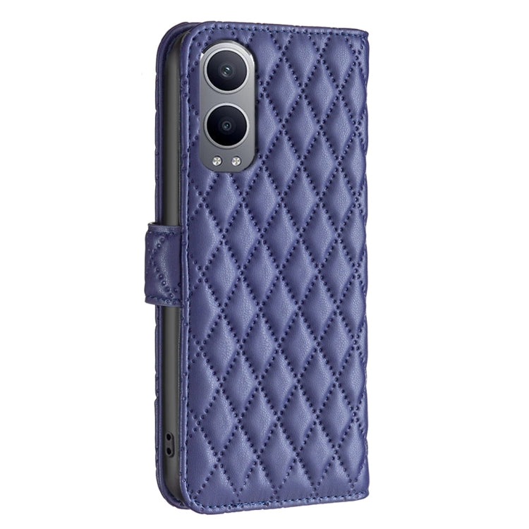 For OnePlus Nord CE4 Lite Global Diamond Lattice Wallet Flip Leather Phone Case