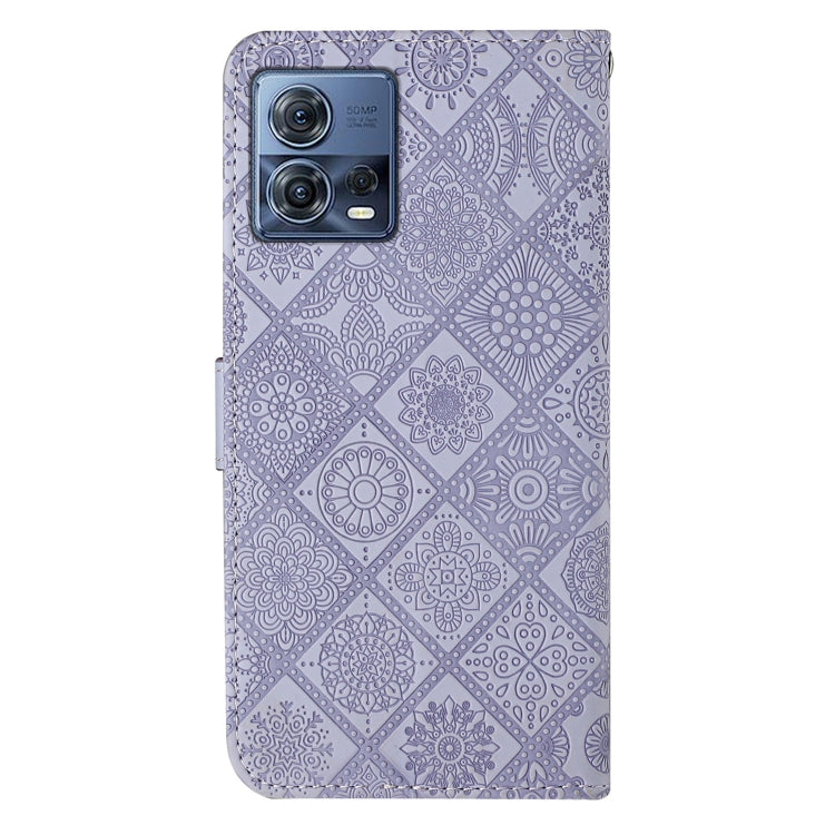 For Motorola Moto S30 Pro Ethnic Style Embossed Pattern Leather Phone Case