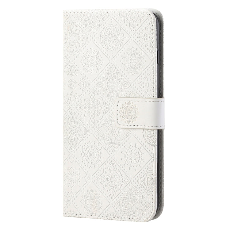 For Motorola Moto X30 Pro Ethnic Style Embossed Pattern Leather Phone Case