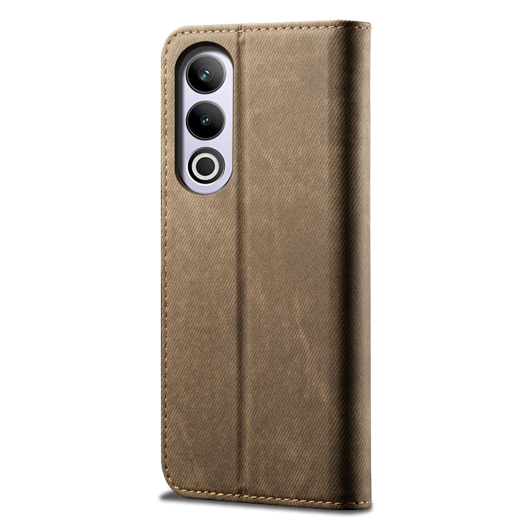 For OnePlus Ace 3V Denim Texture Casual Style Horizontal Flip Leather Case