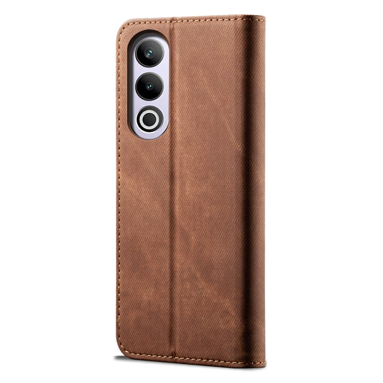 For OnePlus Ace 3V Denim Texture Casual Style Horizontal Flip Leather Case
