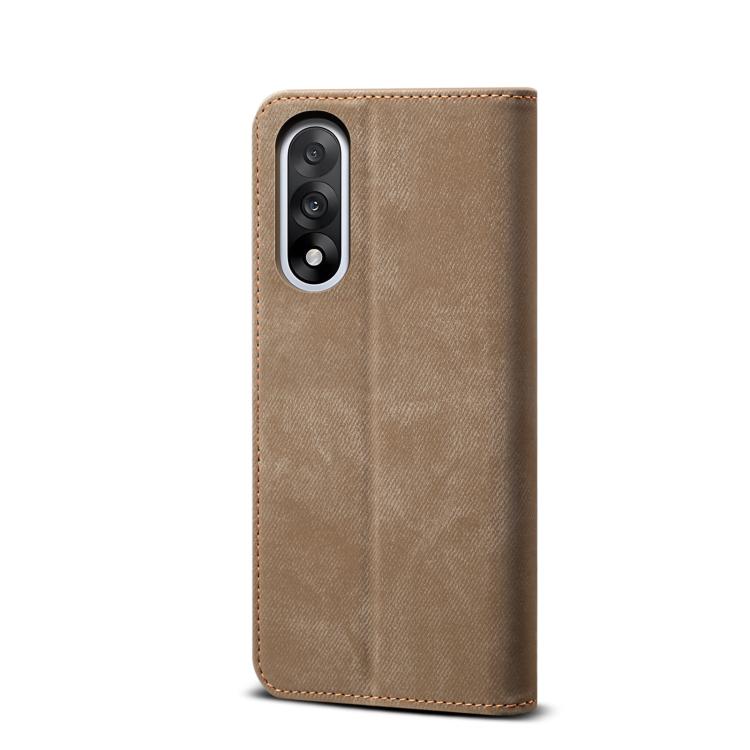 For OnePlus Nord 5 / Ace 5 Ultra Denim Texture Casual Style Horizontal Flip Leather Case