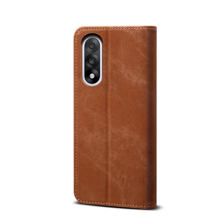 For OnePlus Nord 5 / Ace 5 Ultra Denim Texture Casual Style Horizontal Flip Leather Case