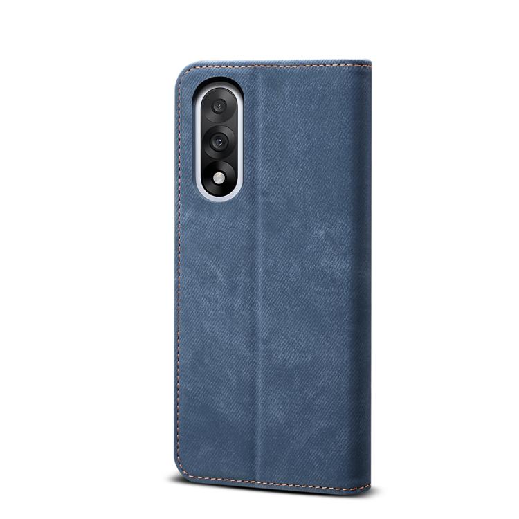 For OnePlus Nord 5 / Ace 5 Ultra Denim Texture Casual Style Horizontal Flip Leather Case