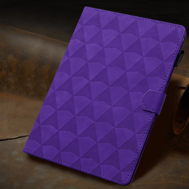 For iPad Pro 11 2025 / 2024 Diamond Texture Embossed Leather Smart Tablet Case