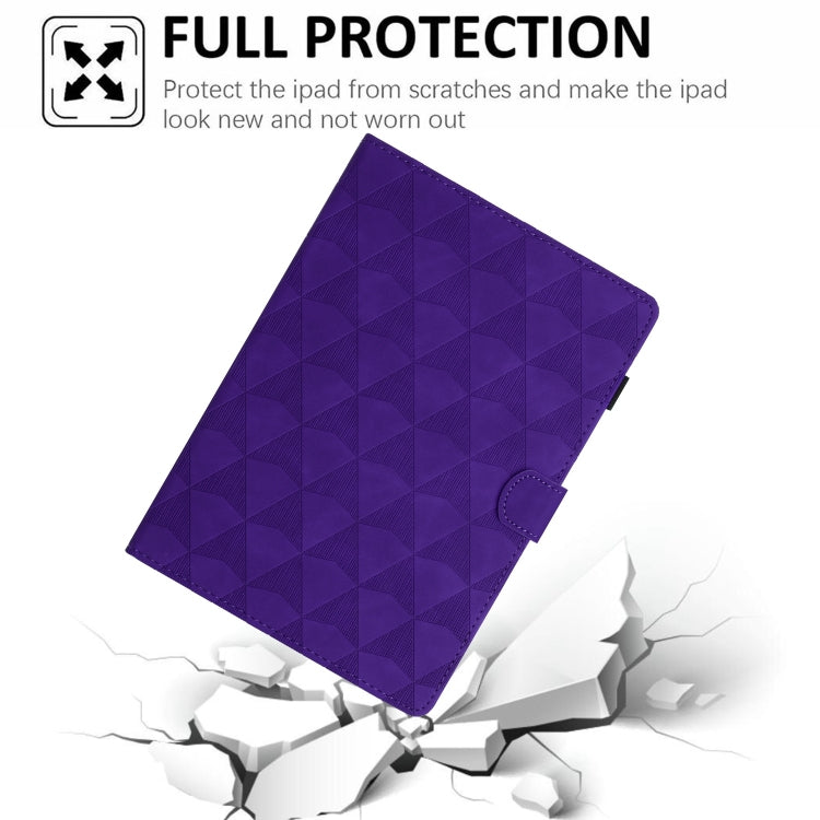 For iPad Pro 11 2025 / 2024 Diamond Texture Embossed Leather Smart Tablet Case