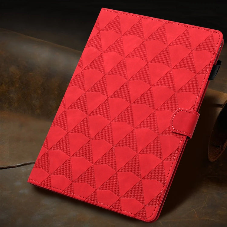 For iPad Pro 11 2025 / 2024 Diamond Texture Embossed Leather Smart Tablet Case