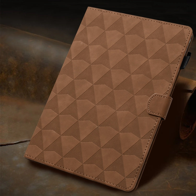 For iPad Pro 11 2025 / 2024 Diamond Texture Embossed Leather Smart Tablet Case