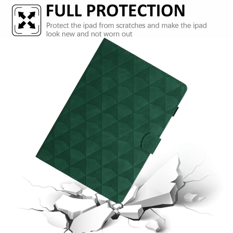 For iPad Pro 11 2025 / 2024 Diamond Texture Embossed Leather Smart Tablet Case