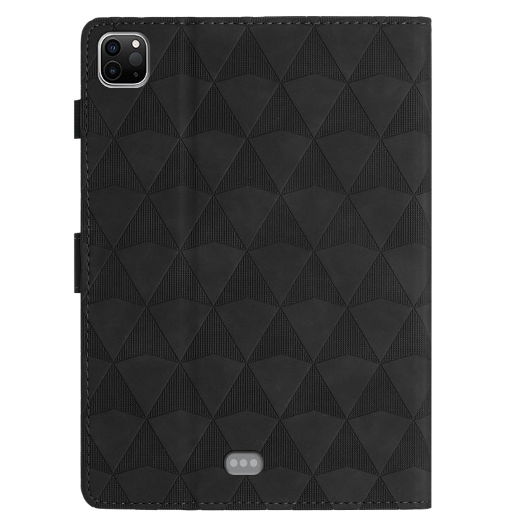 For iPad Pro 11 2025 / 2024 Diamond Texture Embossed Leather Smart Tablet Case