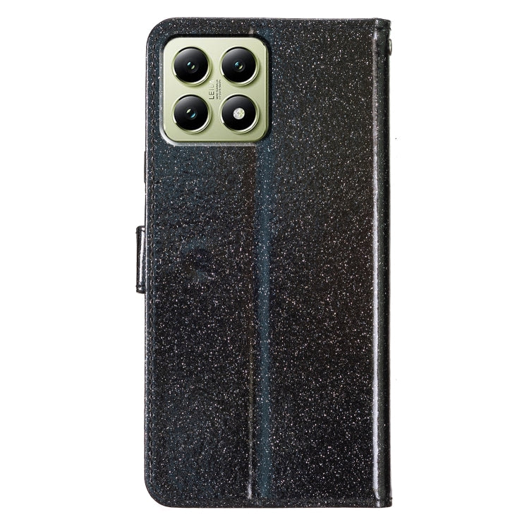 For Xiaomi 14T Glitter Powder Flip Leather Phone Case