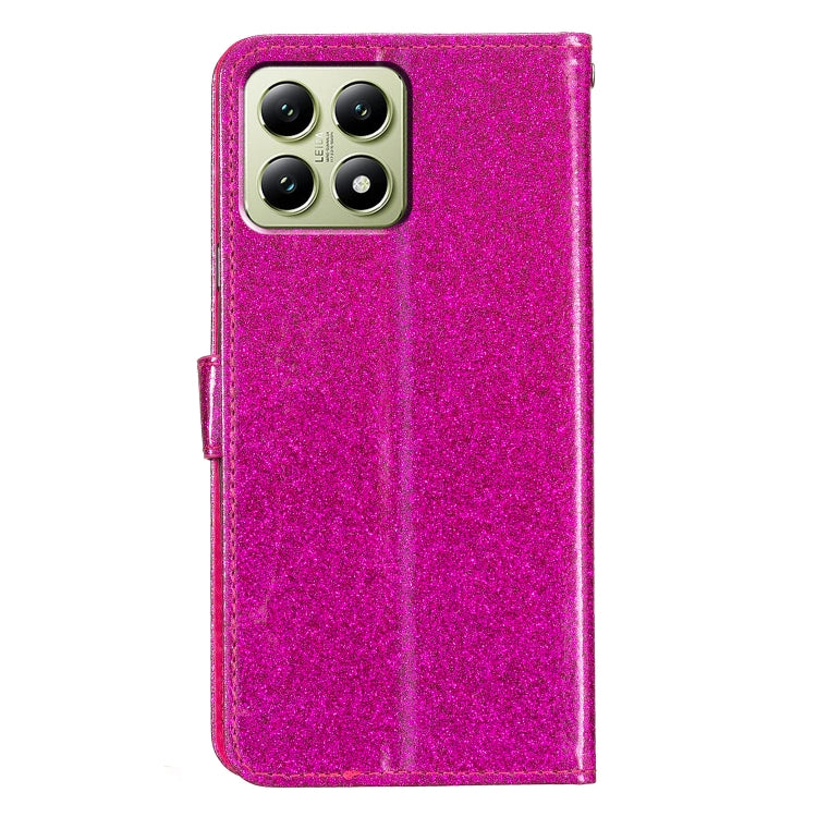 For Xiaomi 14T Glitter Powder Flip Leather Phone Case