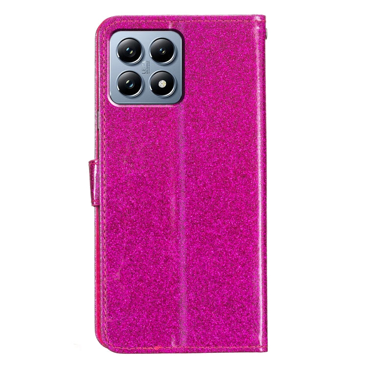 For Xiaomi 14T Pro Glitter Powder Flip Leather Phone Case