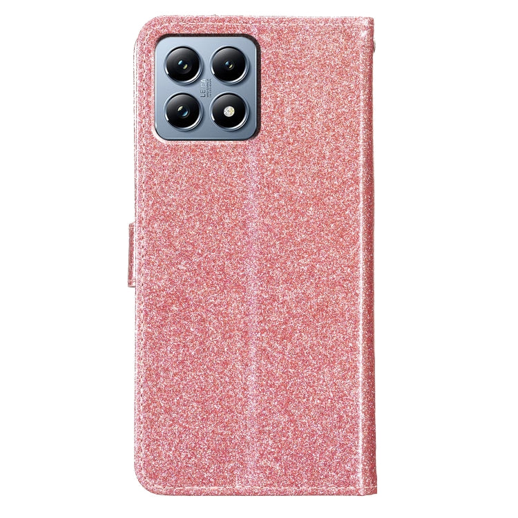 For Xiaomi 14T Pro Glitter Powder Flip Leather Phone Case