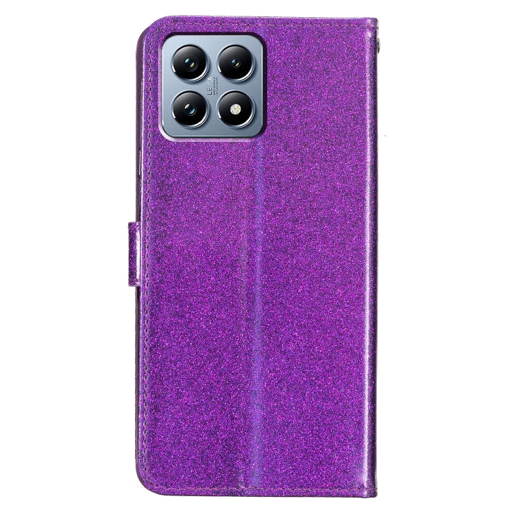 For Xiaomi 14T Pro Glitter Powder Flip Leather Phone Case