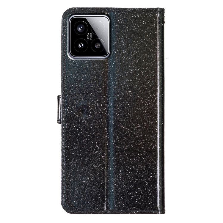 For Xiaomi 15 Glitter Powder Flip Leather Phone Case