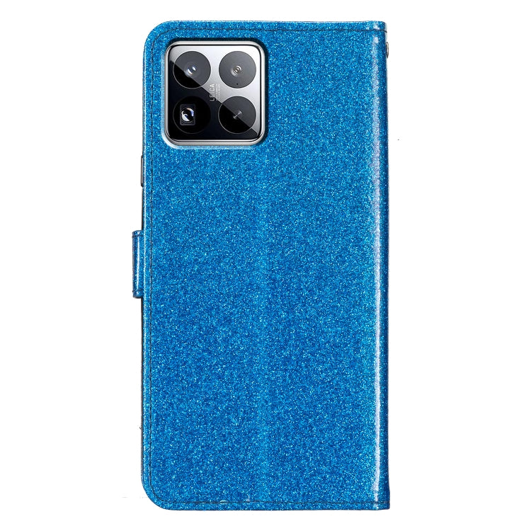 For Xiaomi 15 Pro Glitter Powder Flip Leather Phone Case