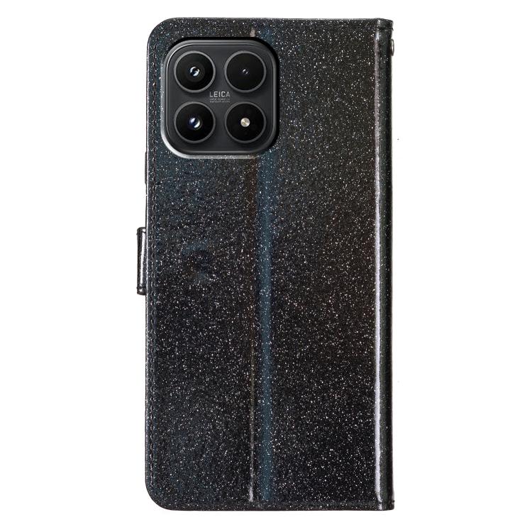 For Xiaomi 17 Glitter Powder Flip Leather Phone Case