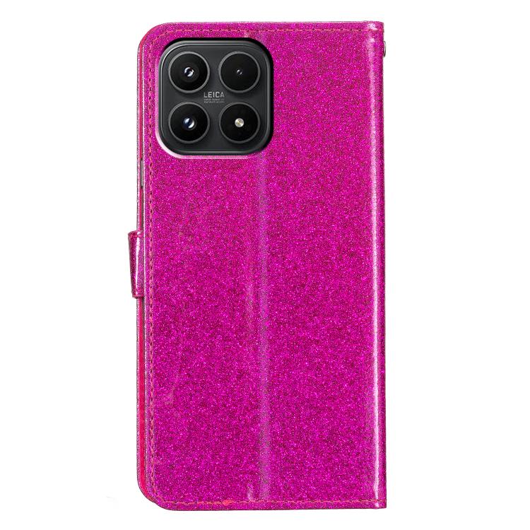 For Xiaomi 17 Glitter Powder Flip Leather Phone Case