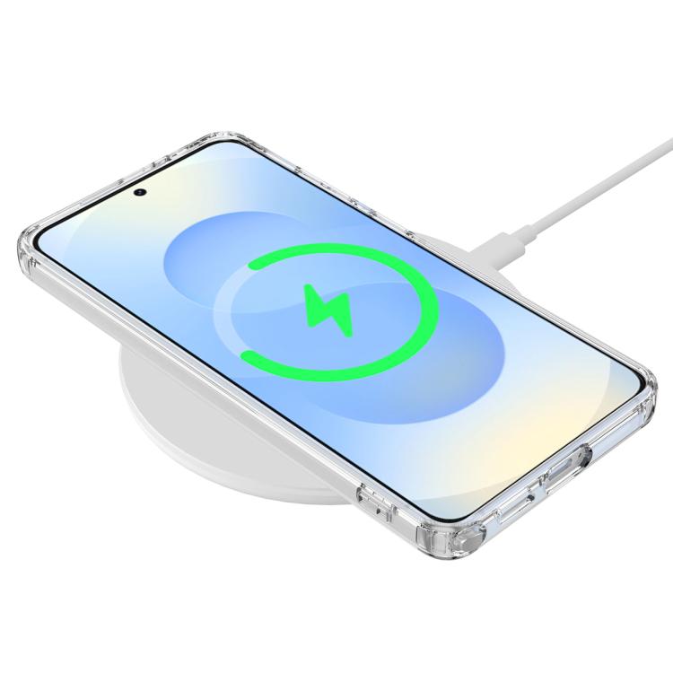 For Samsung Galaxy S26 Ultra 5G MagSafe Magnetic Acrylic TPU Phone Case - Transparent
