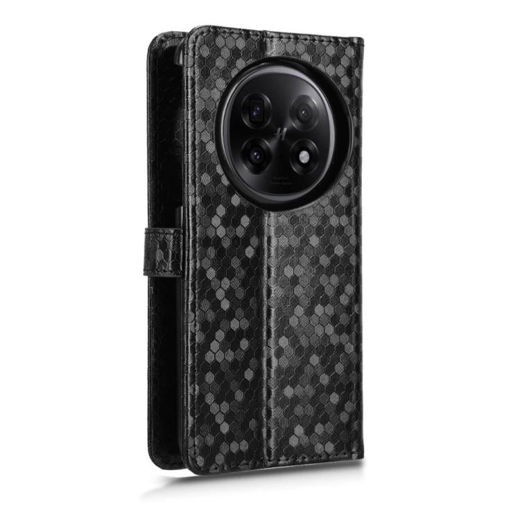 For OPPO Find N5 Honeycomb Dot Texture Leather Phone Case