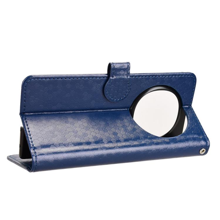 For OPPO Find N5 Honeycomb Dot Texture Leather Phone Case