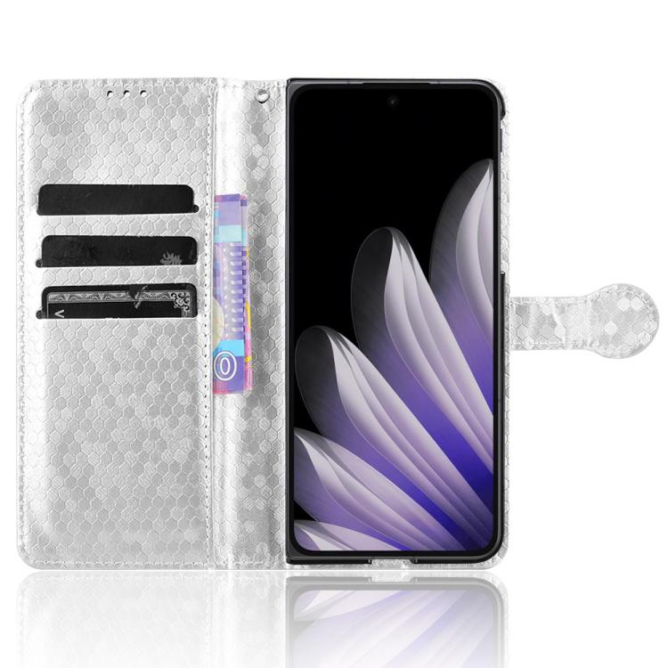 For OPPO Find N5 Honeycomb Dot Texture Leather Phone Case