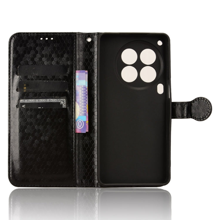 For Tecno Camon 30 Premier 5G Honeycomb Dot Texture Leather Phone Case
