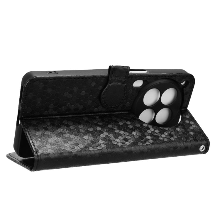 For Tecno Camon 30 Premier 5G Honeycomb Dot Texture Leather Phone Case