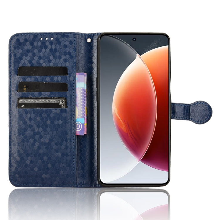 For Tecno Camon 30 Premier 5G Honeycomb Dot Texture Leather Phone Case