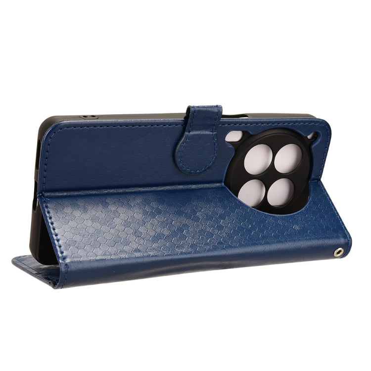 For Tecno Camon 30 Premier 5G Honeycomb Dot Texture Leather Phone Case