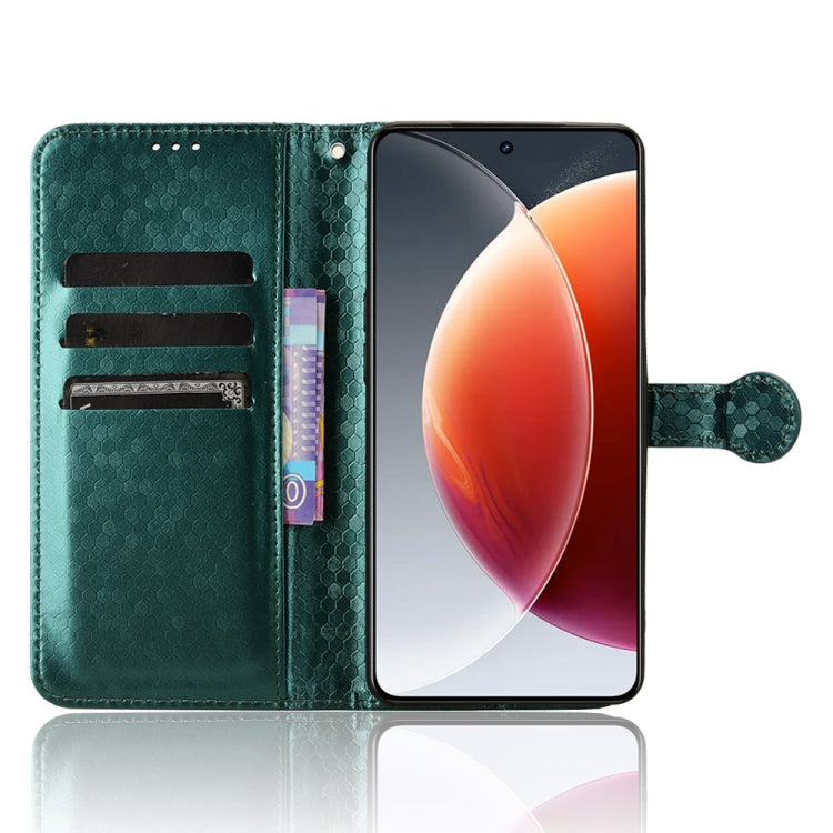 For Tecno Camon 30 Premier 5G Honeycomb Dot Texture Leather Phone Case