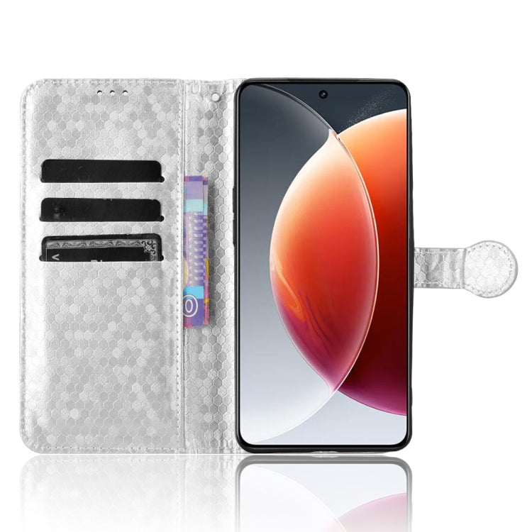For Tecno Camon 30 Premier 5G Honeycomb Dot Texture Leather Phone Case