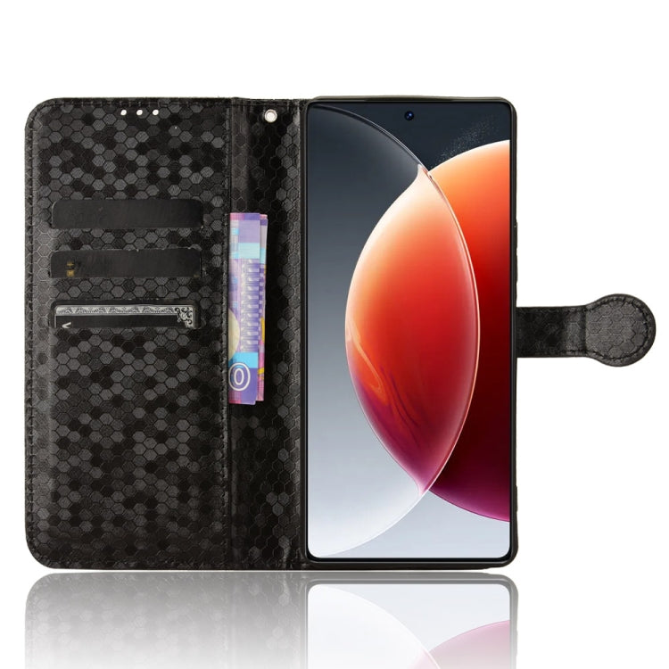 For Tecno Camon 30 Pro 5G Honeycomb Dot Texture Leather Phone Case