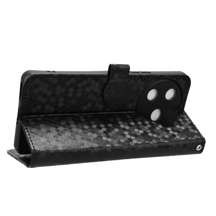 For Tecno Camon 30 Pro 5G Honeycomb Dot Texture Leather Phone Case