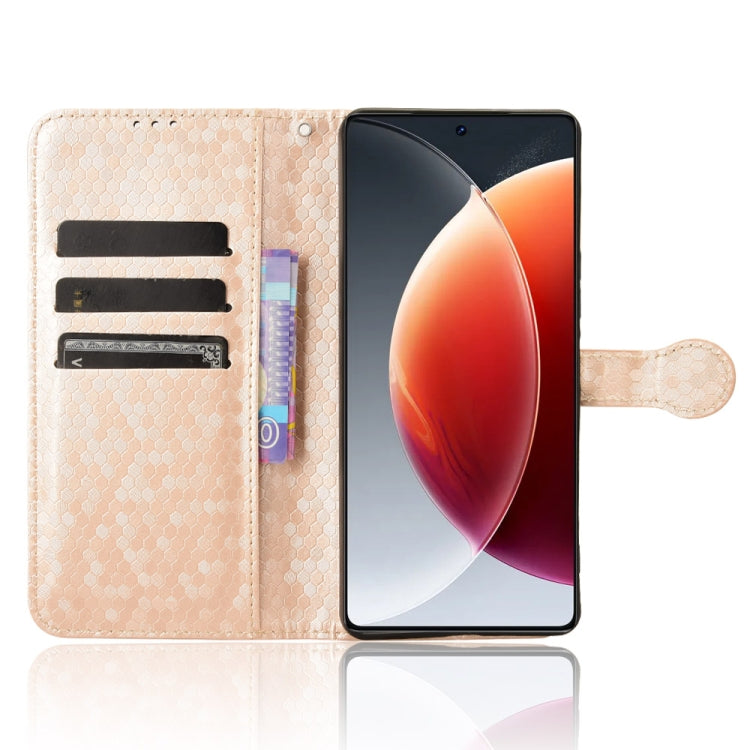 For Tecno Camon 30 Pro 5G Honeycomb Dot Texture Leather Phone Case
