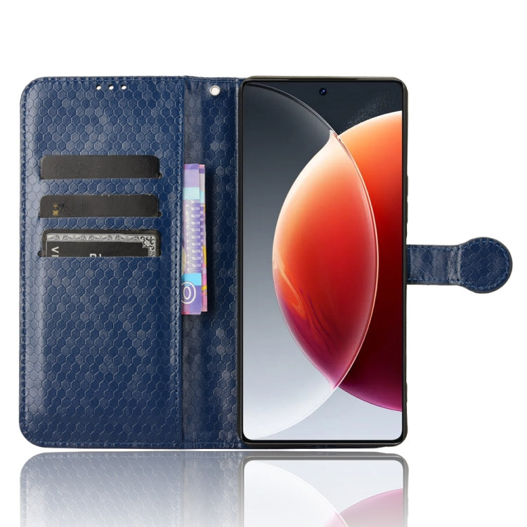 For Tecno Camon 30 Pro 5G Honeycomb Dot Texture Leather Phone Case
